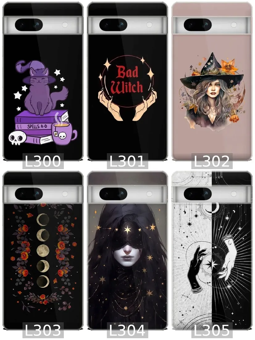 etui-na-google-pixel-7a-wzory-halloween