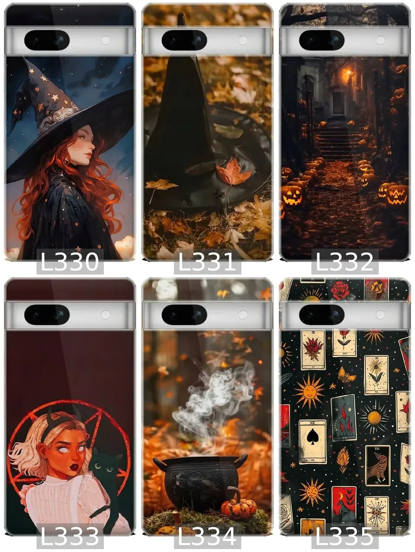 etui-na-google-pixel-7a-wzory-halloween