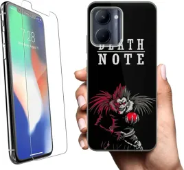 etui-na-realme-c33-wzory-death-note-szklo