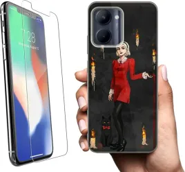 etui-na-realme-c33-wzory-halloween-szklo