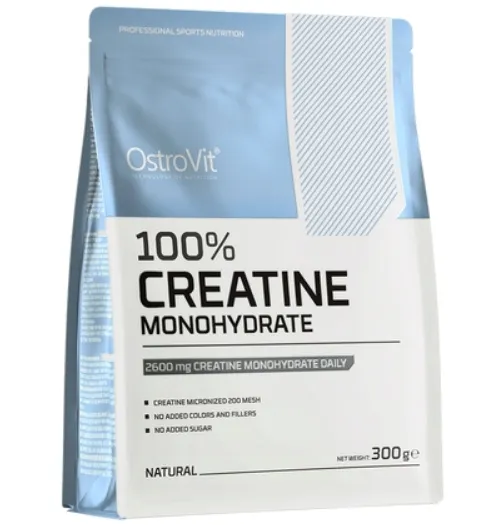 OstroVit Creatine Monohydrate 300 g KREATYNA MONOHYDRAT CZYSTA Naturalna