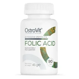 kwas-foliowy-ostrovit-folic-acid-90-tab-naturalny