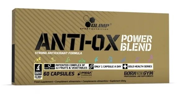 OLIMP Gold Anti-OX Power Blend 60kaps Antyoksydanty Witaminy Detoks