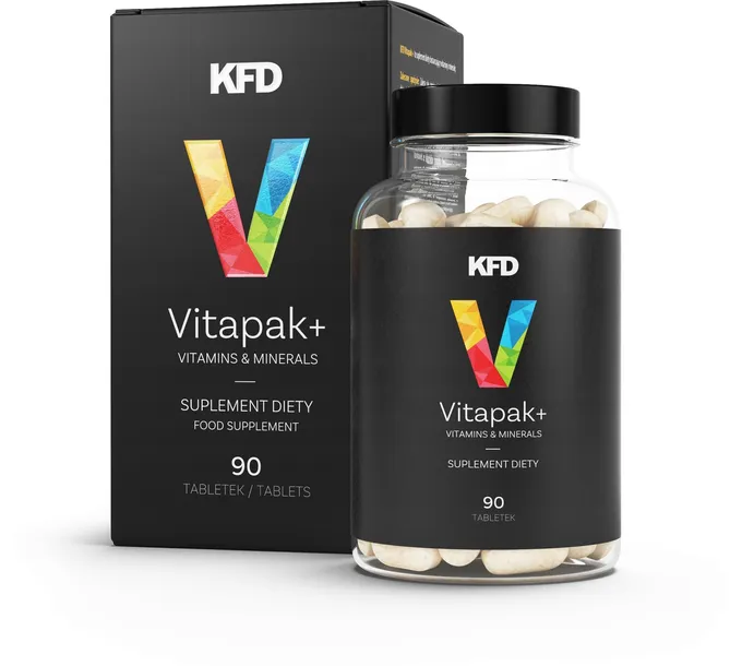 KFD VitaPak+ witaminy i minerały, 90 tabletek