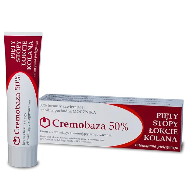 CREMOBAZA 50% Krem z mocznikiem zrogowacenia 30g