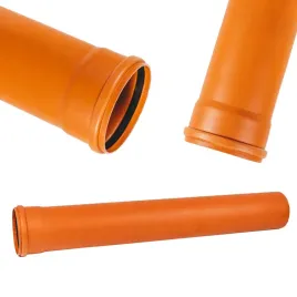 rura-kanalizacyjna-pvc-160-sn2-zewnetrzna-rura-pvc-2mb-1szt-pomaranczowa