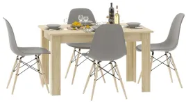 stol-kuchenny-120x80-dab-sonoma-4-krzesla-skandynawskie-milano-szare
