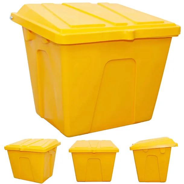 Pojemnik Drogowy Na Piasek i Sól 200L 300kg Skrzynia Na Sorbent Piach 200