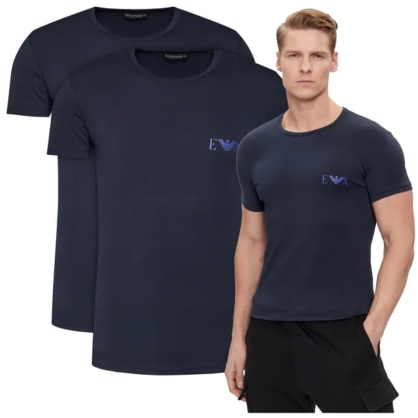 Koszulki meskie Emporio Armani 2 pack logo 2tshirt koszulka męska L