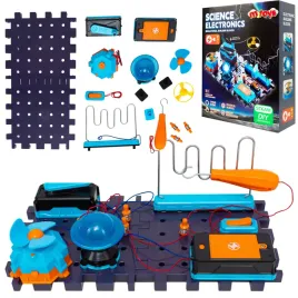 maly-elektronik-zestaw-edukacji-obwody-wentylator-swiatlo-generator-cewka