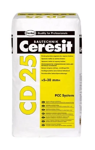 Ceresit CD 25 Zaprawa Naprawcza Betonu Żelbetu Balkonu Słupów Stropu 25kg