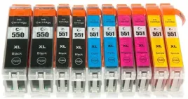 10x-pgi550xl-cli551xl-mg5450-5550-5650-ip7250-chip