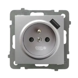 ospel-as-gniazdo-pojedyncze-z-ladowarka-usb-srebro-ip20-gp-1gzpusb-m-18