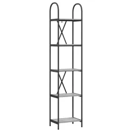 polka-na-ksiazki-szary-sonoma-40-x-30-x-183-cm
