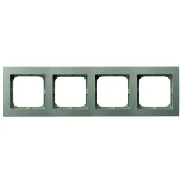 ospel-as-ramka-poczworna-4x-kolor-zielony-matowy-297x84x10mm-r-4g-84