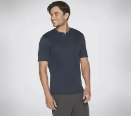 koszulka-meska-skechers-goknit-pique-short-sleeve-henley-granatowa-mto79