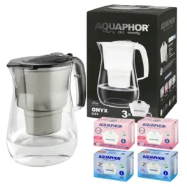 dzbanek-filtrujacy-aquaphor-onyx-czarny-z-filtrami-2-zwykle-2-magnezowe