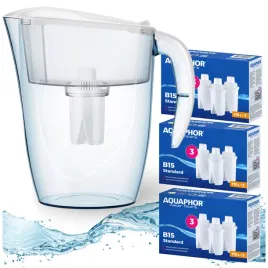 dzbanek-filtrujacy-filtr-aquaphor-real-29l-bialy-z-10-wkladami-b15-zestaw