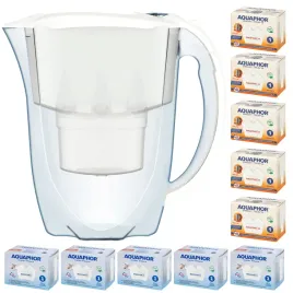 dzbanek-filtrujacy-aquaphor-amethyst-28l-10-wkladow-bialy