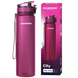 butelka-filtrujaca-aquaphor-city-1l-bordowa-bidon-na-wode-wklad-filtrujacy
