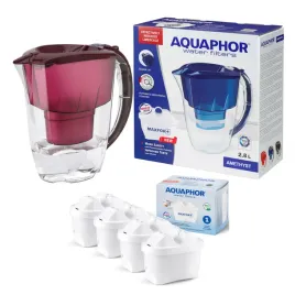 dzbanek-filtrujacy-wisniowy-aquaphor-amethyst-28-l-4-wklady-maxfor