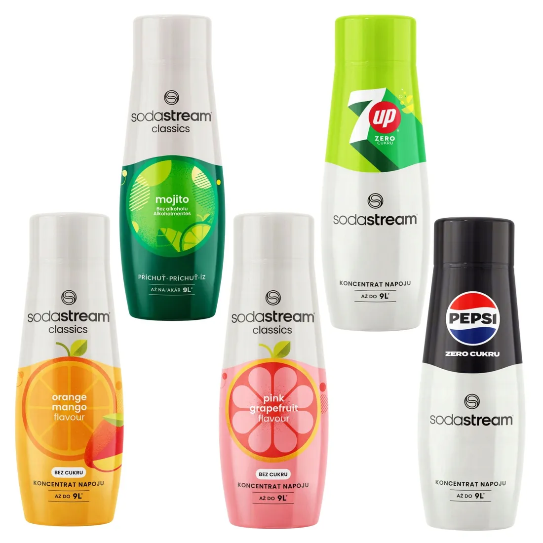 sodastream-orange-mango-mojito-grapefruit-7up-zero-pepsi-zero-syropy