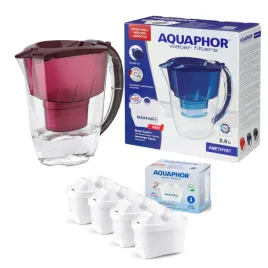 dzbanek-filtrujacy-aquaphor-amethyst-28l-4-wklady-maxfor-wisniowy-kolor