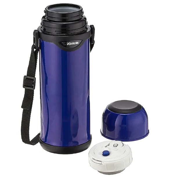 Termos ZOJIRUSHI Duży na Kawę, Herbatę na Ryby SJ-TG10-AA 1 l niebieski
