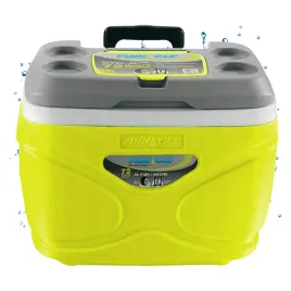 Zdjęcie produktu Lodówka turystyczna na kółkach na wkłady lód zielona Pinnacle TPX 3007 30l