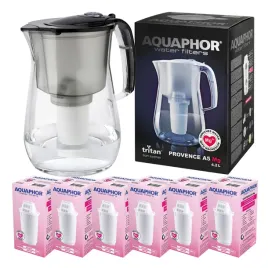 dzbanek-filtrujacy-do-wody-aquaphor-provence-42l-czarny-6-filtrow-a5-mg