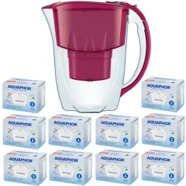 dzbanek-aquaphor-amethyst-28-10-wkladow-wisniowy