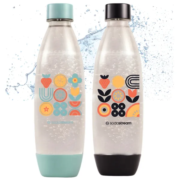 Butelki do Saturatora SodaStream Fuse Fruits Folk 2 szt. x 1L Zestaw