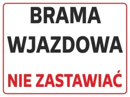 naklejka-brama-wjazdowa-nie-zastawiac-20x15-cm
