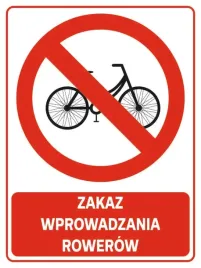 naklejka-zakaz-wprowadzania-rowerow-20x15-cm