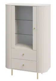 witryna-ovello-97-cm-bez-piaskowy-1f-2s-szklana-na-nozkach