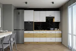zestaw-mebli-kuchennych-artino-dab-artisan-bialy-polysk-240-cm