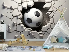 fototapeta-tapeta-dla-dzieci-pilka-nozna-3d-pilkarska-do-pokoju-dziecka-wz3