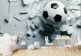 fototapeta-tapeta-dla-dzieci-pilka-nozna-3d-pilkarska-do-pokoju-dziecka-wz5
