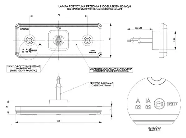 horpol-lampa-obrys-biala-led