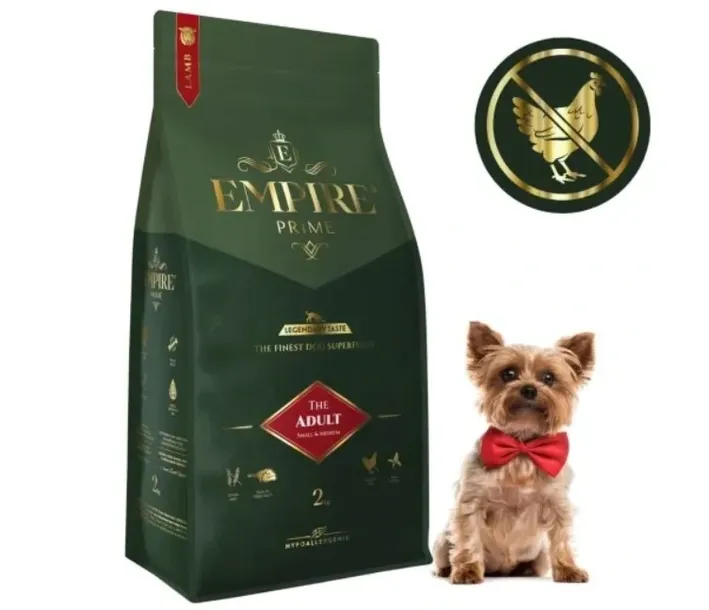 Sucha Karma dla Psa EMPIRE PRIME Adult 1,5kg Małe i Średnie Rasy