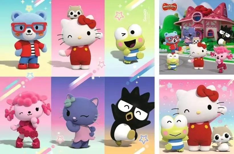 puzzle-dla-dzieci-ravensburger-hello-kitty-postacie-3x49-elementow-stan-nowy