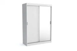 szafa-przesuwna-z-lustrem-150-cm-rio-bialy-polki-i-drazki-do-wieszania