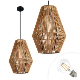 zestaw-mala-lampa-wiszaca-boho-metal-sznurek-zarowka-7w-e27-ciepla-biala