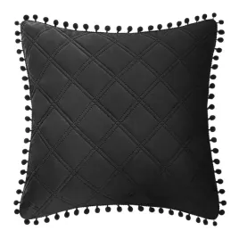 poszewka-pompoo-czarna-45x45