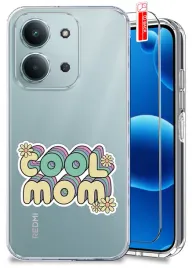 etui-do-xiaomi-redmi-15c-wzory-dla-mamy-mama-mom-kolorowe-clear-case-szklo