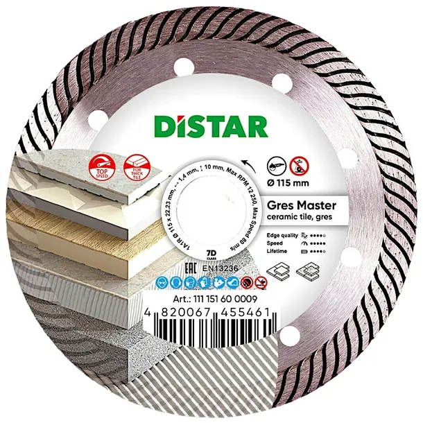 tarcza-diamentowa-do-ciecia-115-distar-gres-master-seria-gres-master