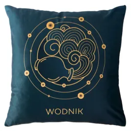 poszewka-zodiak-wodnik-turkus-darymex-40x40