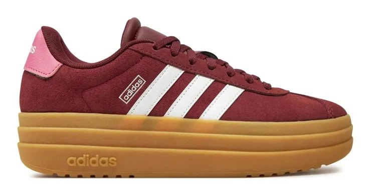 38 2/3 Buty damskie Adidas VL COURT BOLD IH4780 bordowy