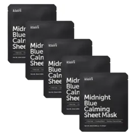 klairs-midnight-blue-calming-sheet-mask-5-x-25-ml-lagodzaca-maseczka