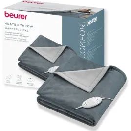 beurer-koc-elektryczny-180x130-cm-100w-6-poziomow-polar-ciemnoszary